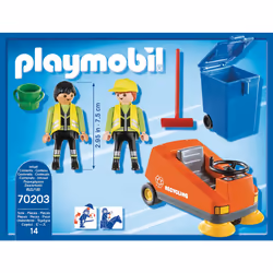 Playmobil City Life Agents D'Entretien Voirie - Vue supplémentaire 4