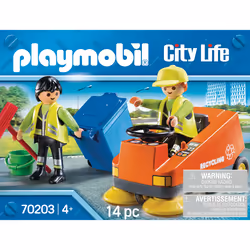 Playmobil City Life Agents D'Entretien Voirie - Vue supplémentaire 5