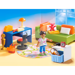Playmobil Dollhouse Chambre d'enfant avec canapé-lit