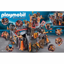 Playmobil Knights Forteresse volcanique des Burnham Raider - Vue supplémentaire 3