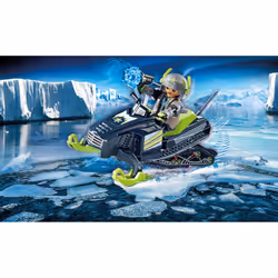 Playmobil Top Agents Rebelle arctique et scooter des neiges