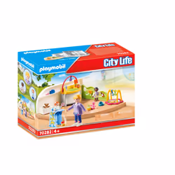 Playmobil City Life Espace crèche pour bébés, 4 an(s), Multicolore, Plastique