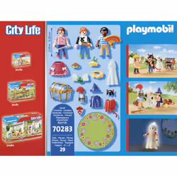 Playmobil City Life Enfants et malle de déguisements