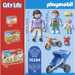 Playmobil City Life Maman avec enfants