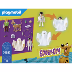 Playmobil SCOOBY-DOO! Scooby & Sammy avec fantôme