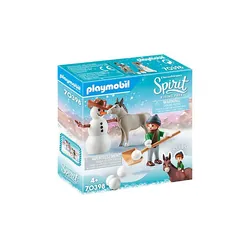 Playmobil La Mèche et Monsieur Carotte en hiver