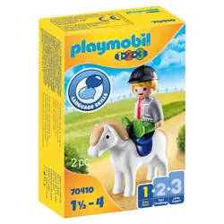 Playmobil Garçon avec poney