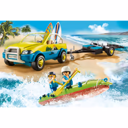 Playmobil FamilyFun Voiture avec canoë
