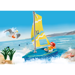 Playmobil Enfant avec voilier