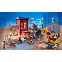 Playmobil Mini-pelleteuse et chantier - Vue supplémentaire 2