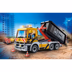 Playmobil Camion avec benne et plateforme - Vue supplémentaire 2