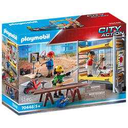 Playmobil Ouvriers avec échafaudage