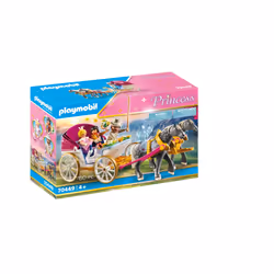 Playmobil Calèche et couple royal, 4 an(s), Multicolore, Plastique