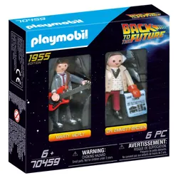 Playmobil Back to the Future Marty et Dr.Brown