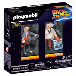 Playmobil Back to the Future Marty et Dr.Brown - Vue supplémentaire 2