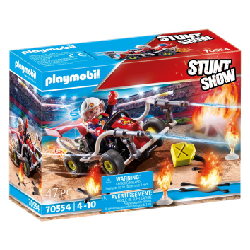 Playmobil Stuntshow Véhicule et pompier