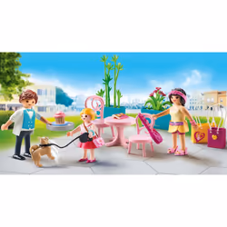 Playmobil City Life Espace café - Vue supplémentaire 2