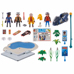 Playmobil Back to the Future Course d'hoverboard