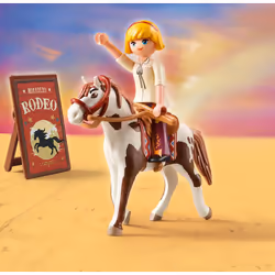 Playmobil Rodeo Abigaëlle - Vue supplémentaire 3