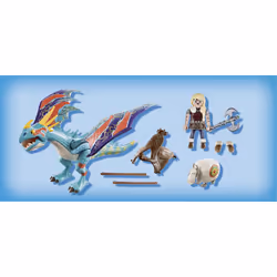 Playmobil Dragons Dragon Racing: Astrid et Tempête - Vue supplémentaire 5