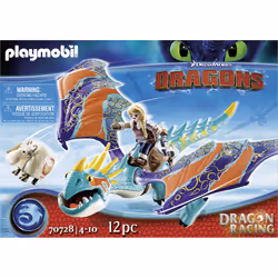 Playmobil Dragons Dragon Racing: Astrid et Tempête - Vue supplémentaire 7