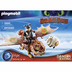 Playmobil Dragons Dragon Racing: Varek et Bouledogre - Vue supplémentaire 5