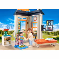 Playmobil City Life 70818 Starter Pack Cabinet de pédiatre - Vue supplémentaire 3
