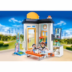 Playmobil City Life 70818 Starter Pack Cabinet de pédiatre - Vue supplémentaire 4