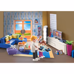 PLAYMOBIL - 70989 - City Life - La Maison Moderne - Salon Amenage - Vue supplémentaire 3