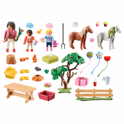 Playmobil Country Décoration de fête avec poneys - Vue supplémentaire 5