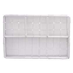 WENKO Adria Compartiment de rangement Rectangulaire Plastique, Polypropylène (PP) Blanc - Vue supplémentaire 2