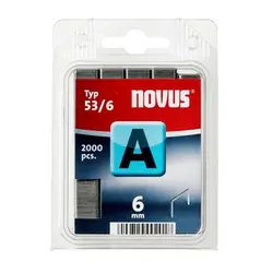 Novus A Typ 53/6 Pack d'agrafes 2000 agrafes