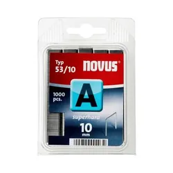 Novus A Typ 53/10 superhart Pack d'agrafes 1000 agrafes