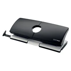 Novus B 425 perforateur papier 25 feuilles Noir, Gris