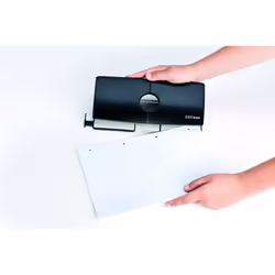 Novus B 425 perforateur papier 25 feuilles Noir, Gris - Vue supplémentaire 5