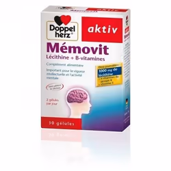 AKTIV MEMOVIT Lécithine + B-vitamines 30 Gélules