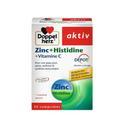 AKTIV ZINC+HISTIDINE+VITAMINE C 30 Comprimés