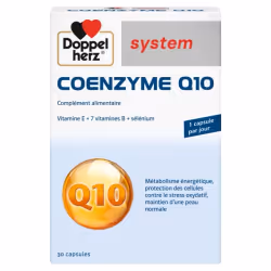 La coenzyme Q10 est une substance semblable à une vitamine qui est produite dans une mesure limitée par l'organisme. On l'app ...