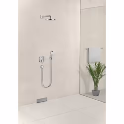 Hansgrohe Crometta Pommeau de douche Chrome, Blanc - Vue supplémentaire 2