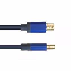 Alcasa MDP-HDMI2 câble vidéo et adaptateur 0,2 m Mini DisplayPort HDMI Noir, Bleu - Vue supplémentaire 3