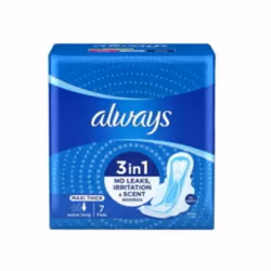 ALWAYS SERVIETTE MAXI EXTRA LONG 7 PIECES