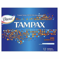 Tampax Super Plus 12 Pcs