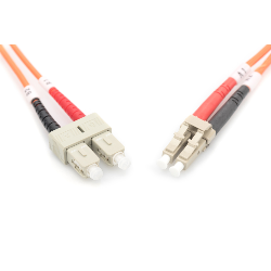 Digitus Câble de brassage multimode à fibre optique, LC / SC