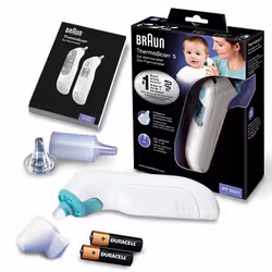 Braun ThermoScan 5 IRT6020 Contact Blanc Oreille - Vue supplémentaire 2