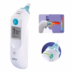 Braun ThermoScan 5 IRT6020 Contact Blanc Oreille - Vue supplémentaire 3