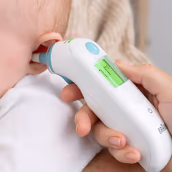 Braun ThermoScan 6 Thermomètre par contact Blanc Oreille Boutons - Vue supplémentaire 5