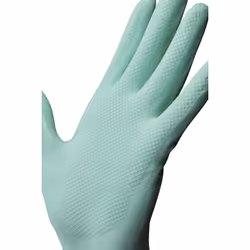 Vileda Extra Sensation Gants de ménage Vert Coton, Latex - Vue supplémentaire 3