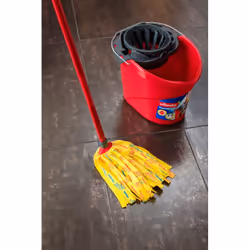 Vileda 4023103094192 accessoire pour éponger Tête de serpillère Rouge, Jaune - Vue supplémentaire 2
