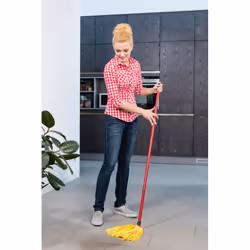 Vileda 4023103094192 accessoire pour éponger Tête de serpillère Rouge, Jaune - Vue supplémentaire 3