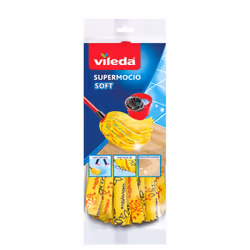 Vileda 4023103094192 accessoire pour éponger Tête de serpillère Rouge, Jaune - Vue supplémentaire 6